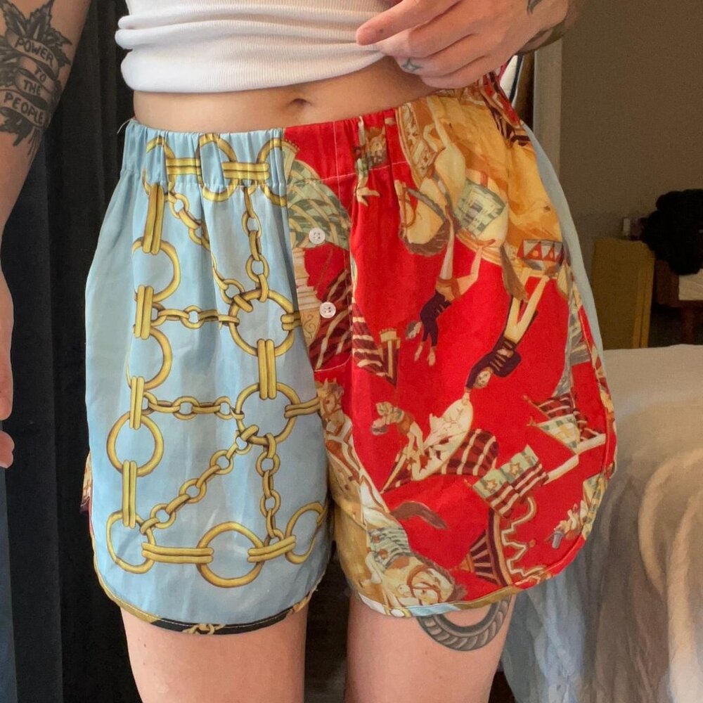 Silky Designer Inspired Boxer Shorts